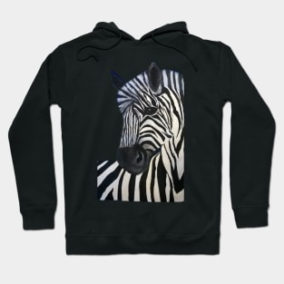 Young Zebra says, Hi! Hoodie